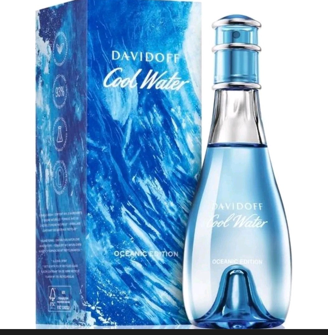 Davidoff🌊 (Cool Water)🌊 Oceanic edition 100ml 3.3oz Ladies